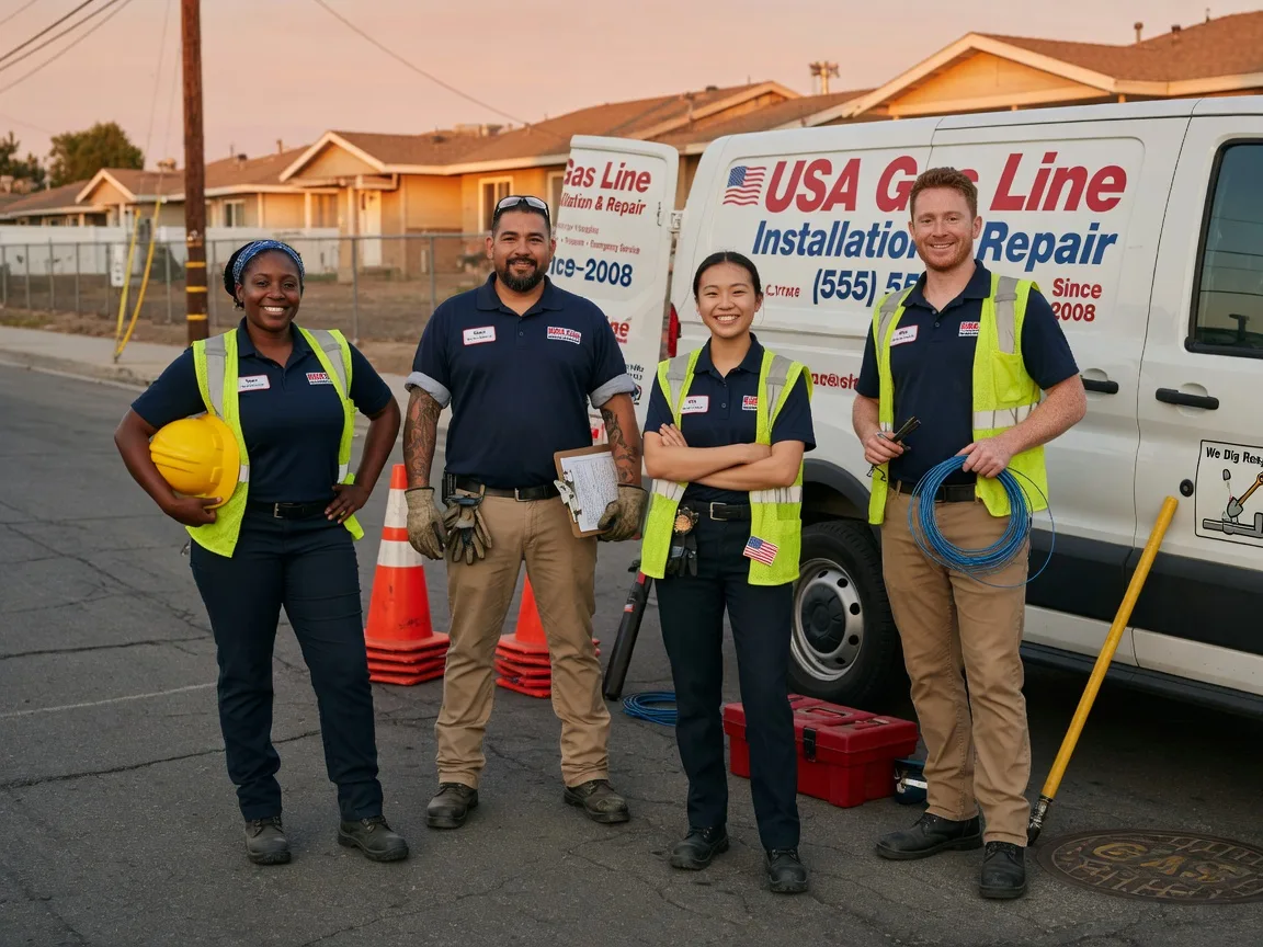 Gas Line Installation company in Harris, NY